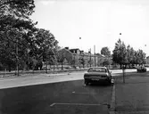 Vy vid Västra Bangatan, 1970-tal