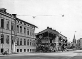 Vy vid Fabriksgatan norrut, 1960-tal