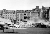 Husrivning vid Magasinsgatan, 1975-02-06