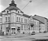 Hus vid Engelbrektsgatan, ca 1970