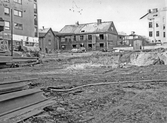 Byggnation av Krämartorget, 1960-tal