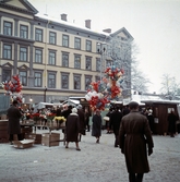 Del av Hindersmässan på Stortorget, ca 1962