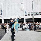 Fanfarer vid invigningen av 