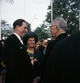 Kunglig närvaro vid invigningen av Länsmuseet, 1963-09-07