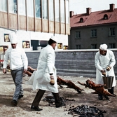 Grillning på Krämartaket, 1963