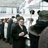 Besökare på invigningen av Varuhuset Krämaren, 1963