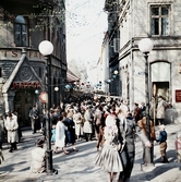 Lions loppmarknad på Ågatan, 1958-1959