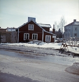 Rivningshus på Rudbecksgatan, ca 1958