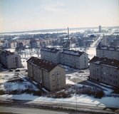 Vy från höghuset i Rosta, 1955-1963