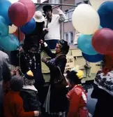 Jippo i samband med Lions loppmarknad 1:a maj, ca 1960