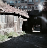 Gårdsinteriör på Klostergatan, 1960-1965