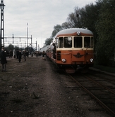 Rälsbuss på Södra station, ca 1960