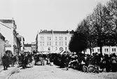 Torghandel på fisktorget, 1895 efter