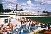Serveringen vid Gustavsviksbadet, ca 1965