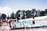 Utomhusbadet i Gustavsvik, ca 1965