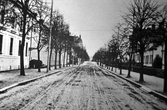Järnvägsgatan mot väster från Skolgatan, ca 1910