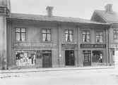 Butiker på Storgatan, 1912