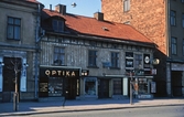 Butiker på Järnvägsgatan, ca 1970