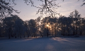 Stadsparken i vinterskrud, 1960-tal