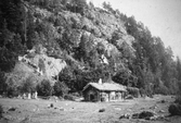 Gruvfogdestugan vid Skåleklint, ca 1900