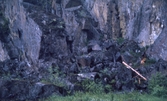 Bergvägg vid sveafallen, 1960-tal