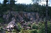 Bergvägg vid Sveafallen, 1960-tal