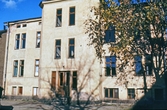 Entre till rivingshus på Änggatan 12 på Gamla söder, ca 1970