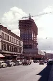 Byggnation av Krämaren, ca 1964