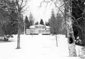 Villa Fridhem på Sälsten, sommarbostad. Vinterbild.