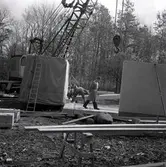 Husbygge vid Kalmar lasarett.