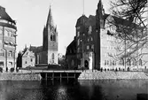 Miljö runt Nikolaikyrkan, 1915