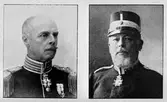 Porträtt av Överste von Dardel och HP Hallström, före 1927