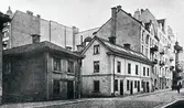 Hus på Klostergatan, 1900-1920