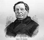 Teckning av Doktor  G W Gumaelius, 1860-tal