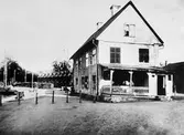 Hamnkontoret med servering i Manilla på Hamnplan, 1910-tal