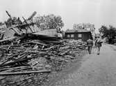 Rivning på Gamla Söder, 1950-tal