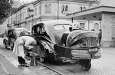 Bil med gengasaggregat, 1940-tal
