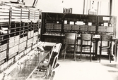 Växel på telefonstation, 1908
