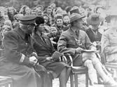 Kungligt besök vid scoutting i Örebro, 1942-09-05