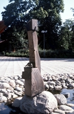 Jeremias i Tröstlösas minnesskulptur, 1983
