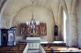 Altare och predikstol i Hidinge kyrka, 1980-tal