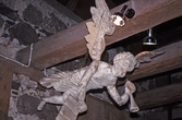 Ängel i Fellingsbro kyrka,muséum, 1989
