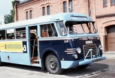 Veteranbuss vid Hamnplan, 1985