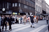 Deltagare på Örebro karnevalen, 1986