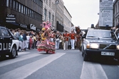 Polisbeskydd på Örebro karnevalen, 1986