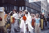 Utklädda på Örebro karnevalen, 1986