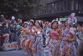 Dansare på Örebro karnevalen, 1986