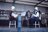 Musik föreställning under Medeltida vandring, 1990