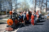 Lilleputtåget på Stora Holmen, 1980-tal