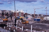 Husbygge i Ladugårdsängen, 1991